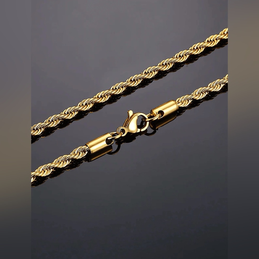 Gold Rope Chain - UNOPENED - Picture 3 of 4